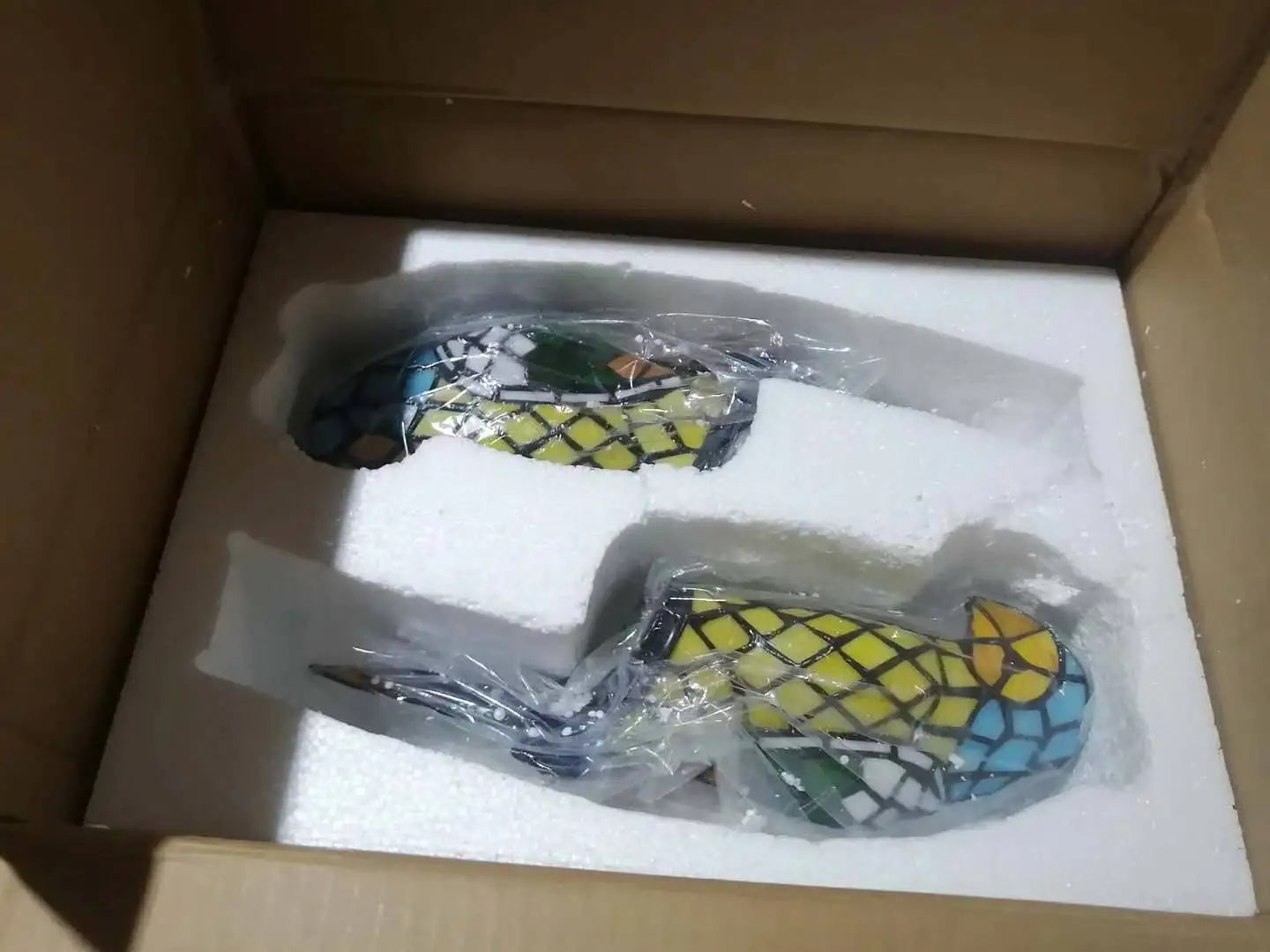 Tiffany Parrot Chandelier