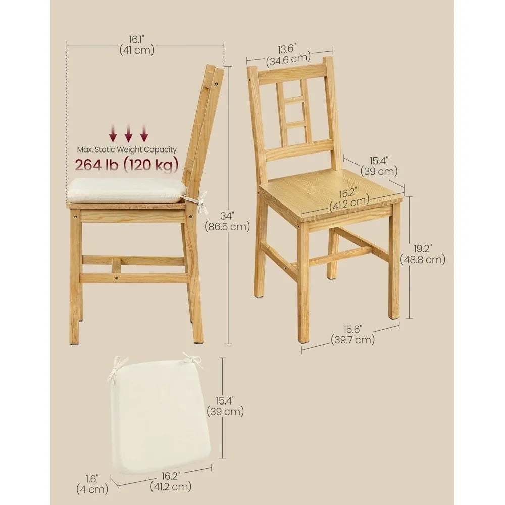 Dining Chairs, Set of 6