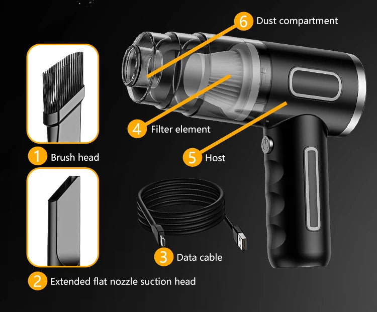 Portable Vacuum Cleaner Wireless