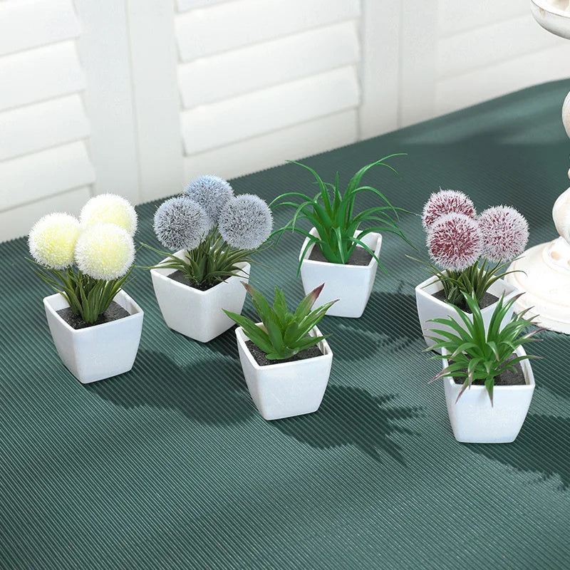 1SET Simulation Mini Potted Plant