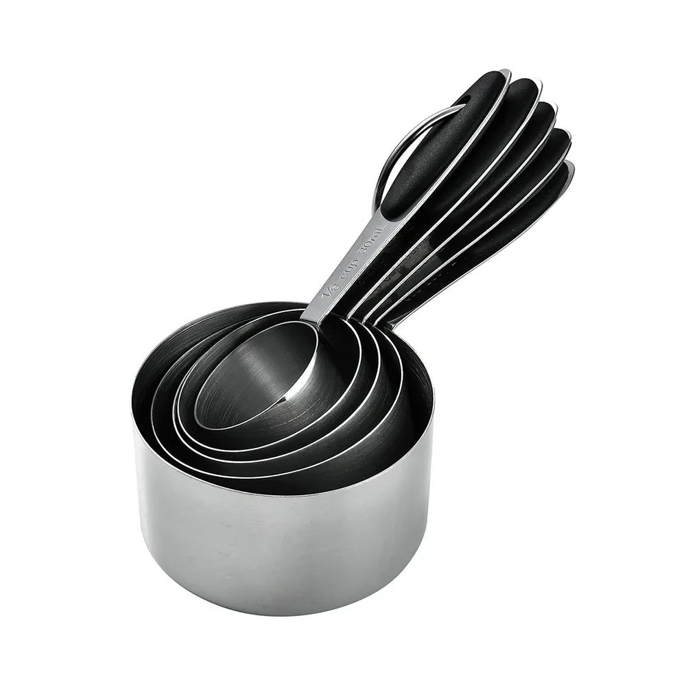Stainless Steel Measuring Cups And Spoons