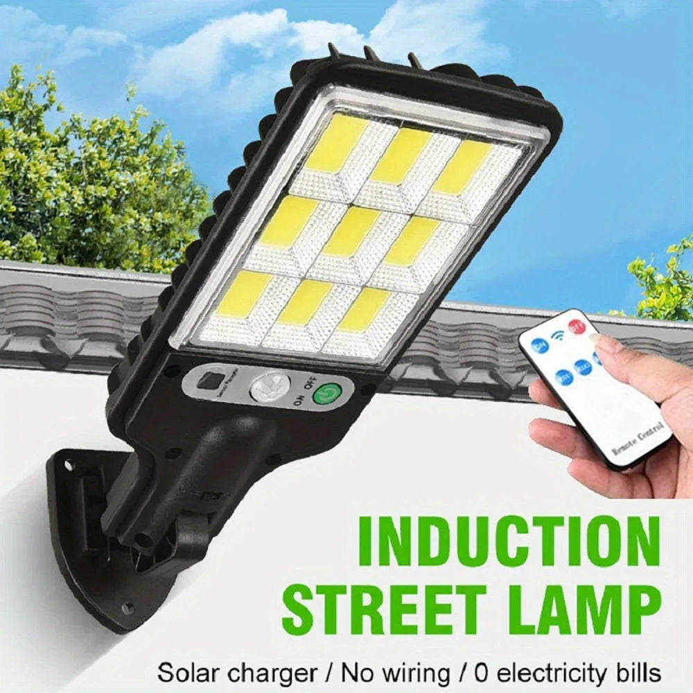 Solar Motion Sensor Security Lamp