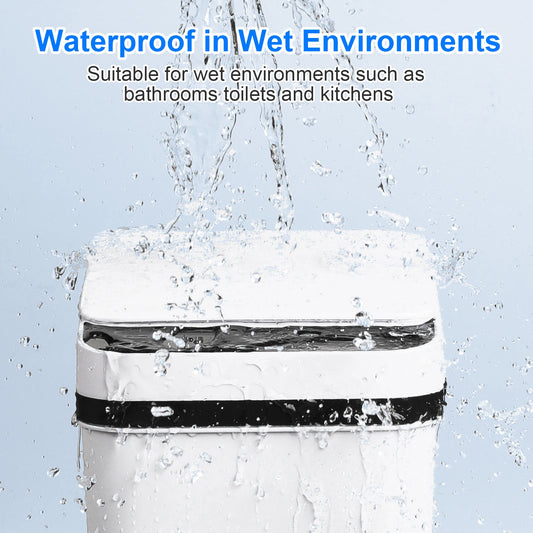 2 Pack Trash Cans Touchless Motion Sensor