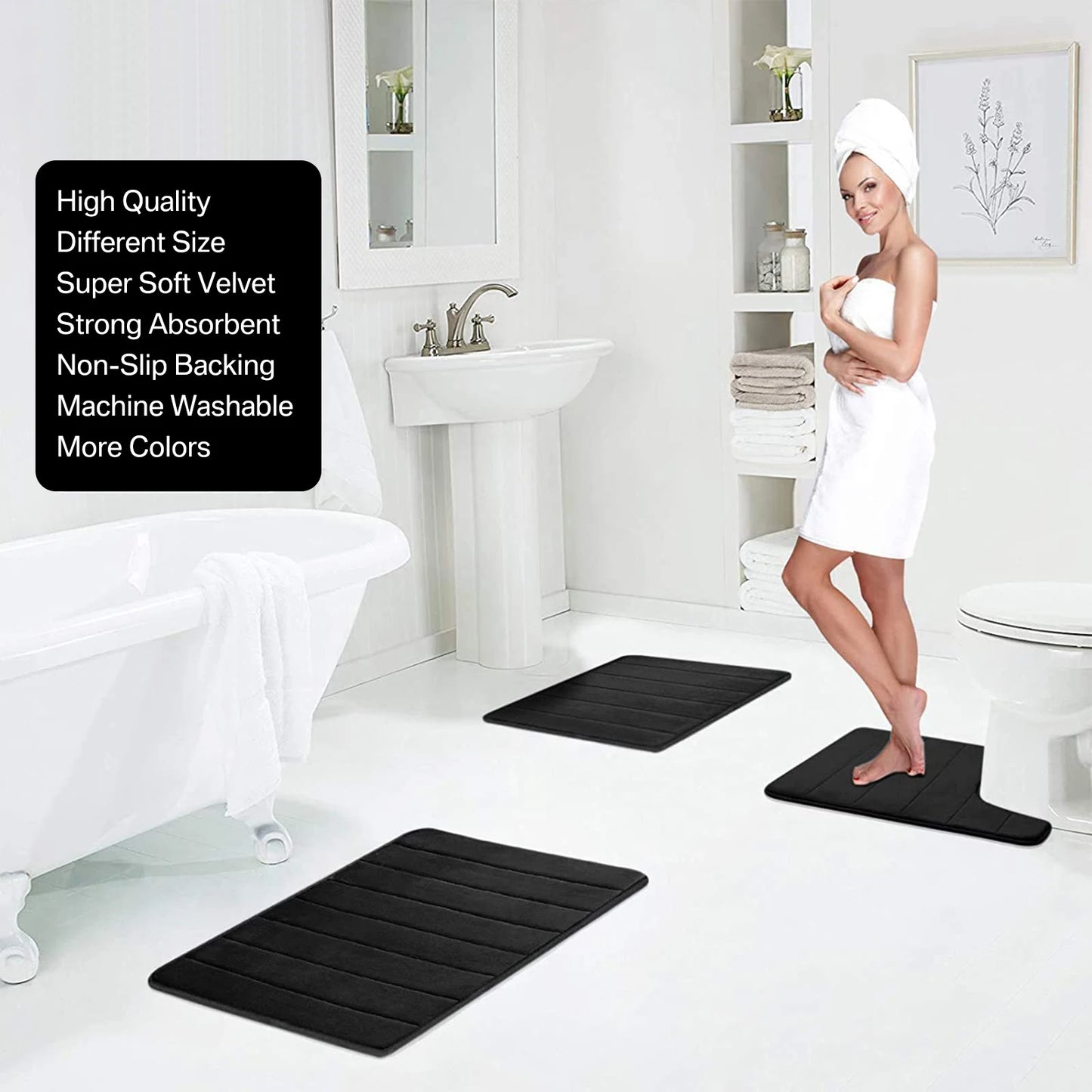 Non-slip Bathroom Rug