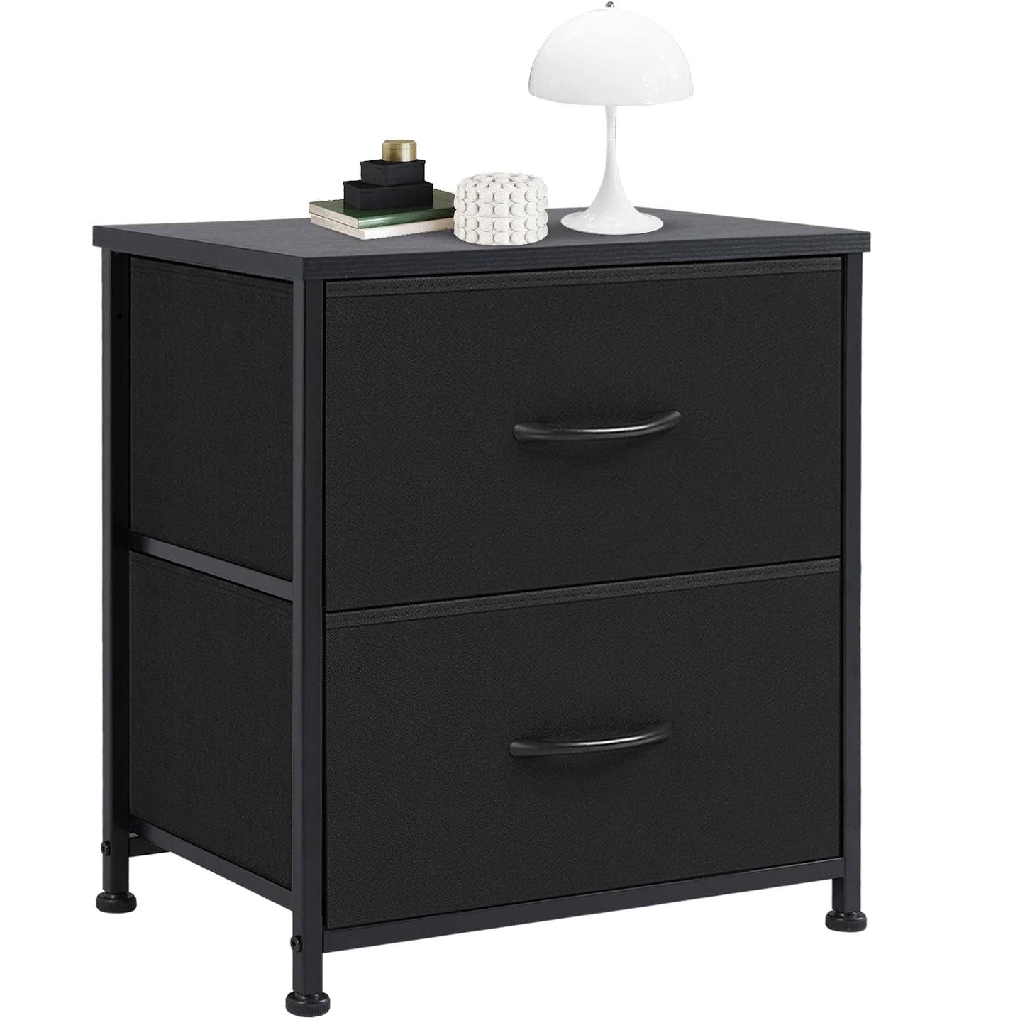2 Drawers Nightstand