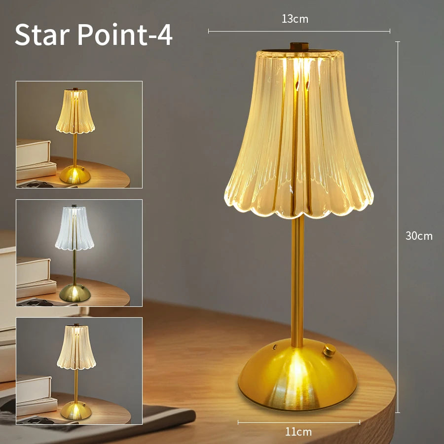 LED Table Lamp Touch Sensor Dimmable Night Light