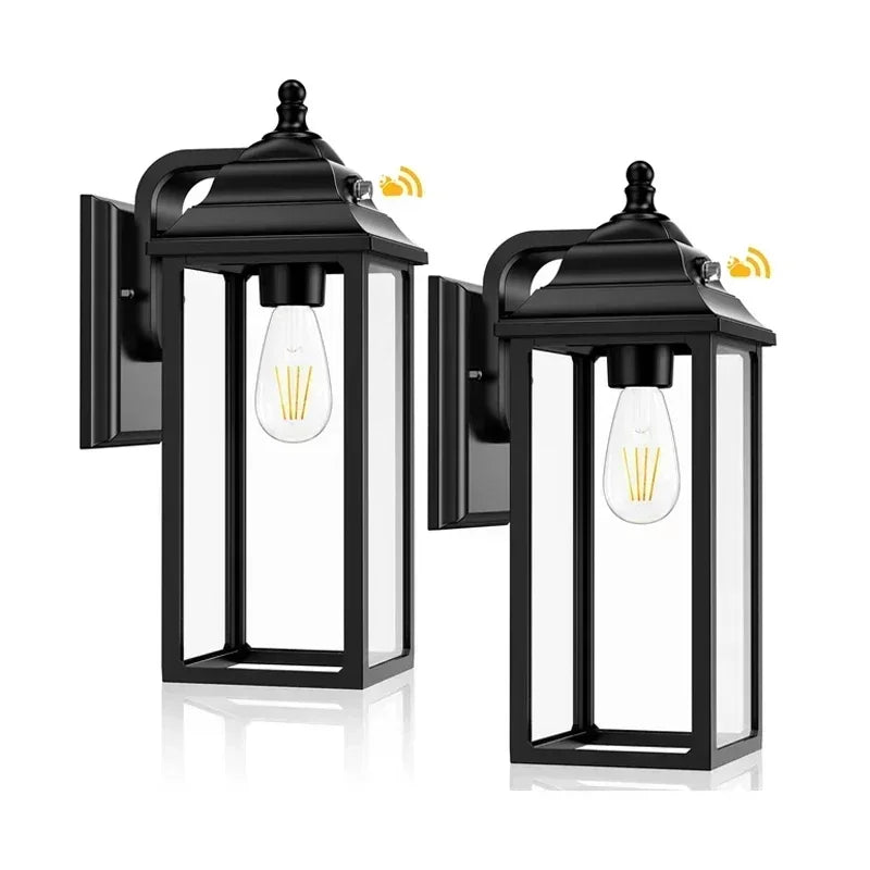 Set of 2 Wall Mount Outdoor Lights