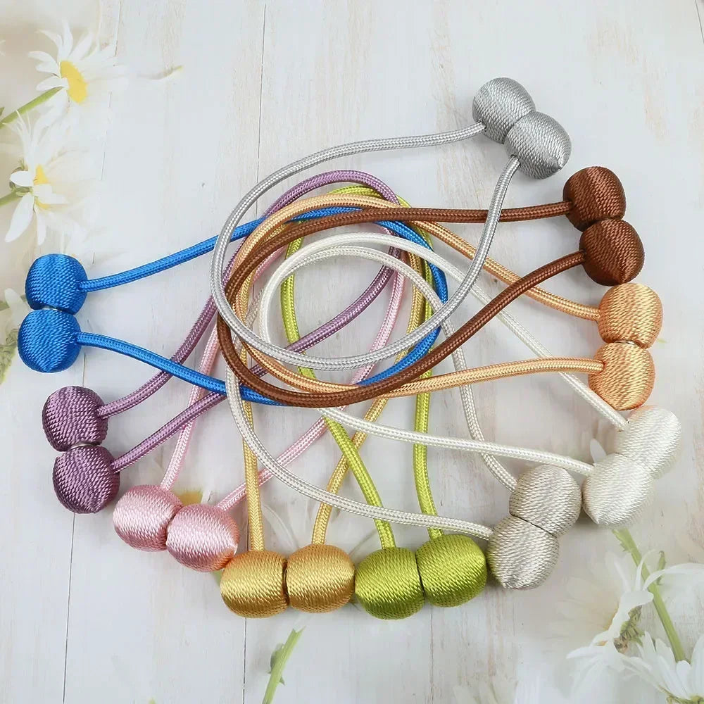 2Pc Magnetic Curtain Hooks Tieback