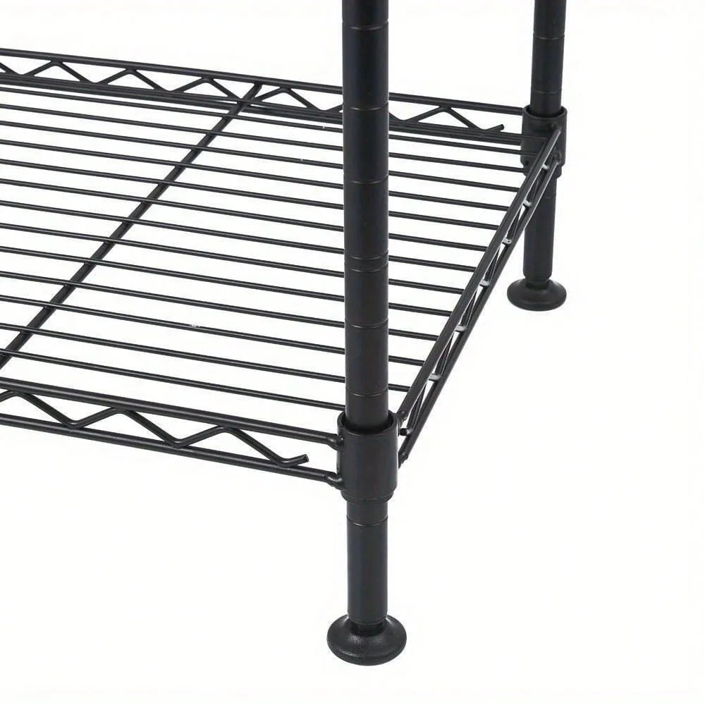 4-Tier Adjustable Shelving Unit