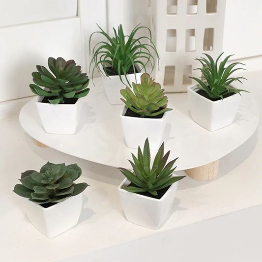 1SET Simulation Mini Potted Plant