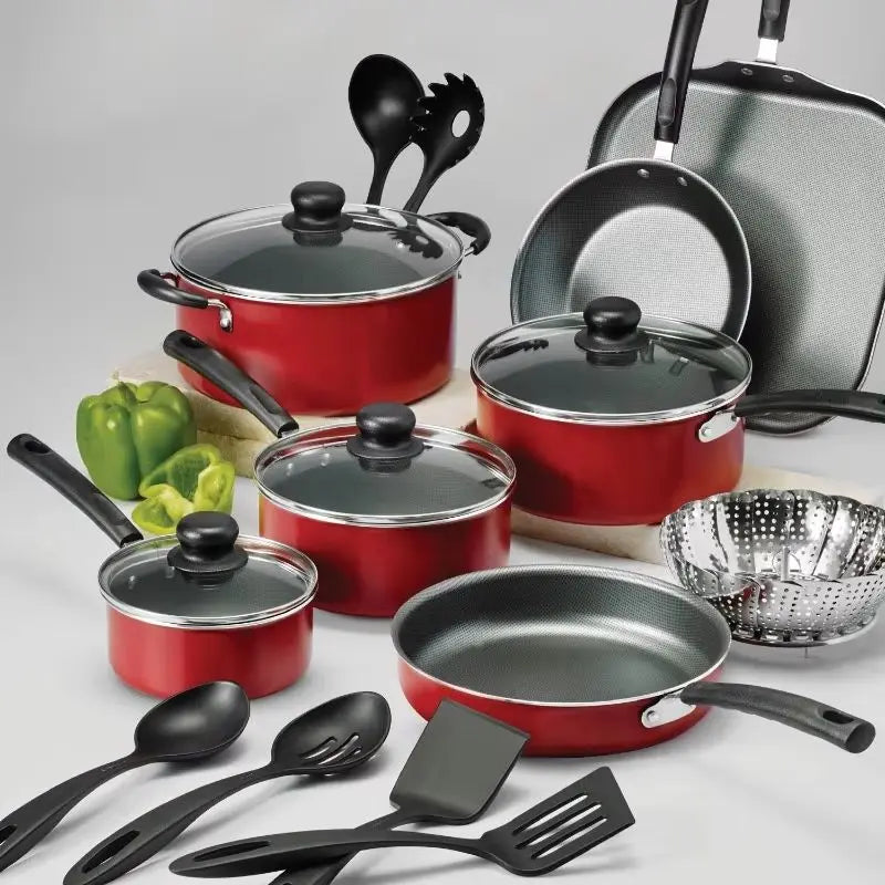 18-Piece Non-Stick Cookware Set