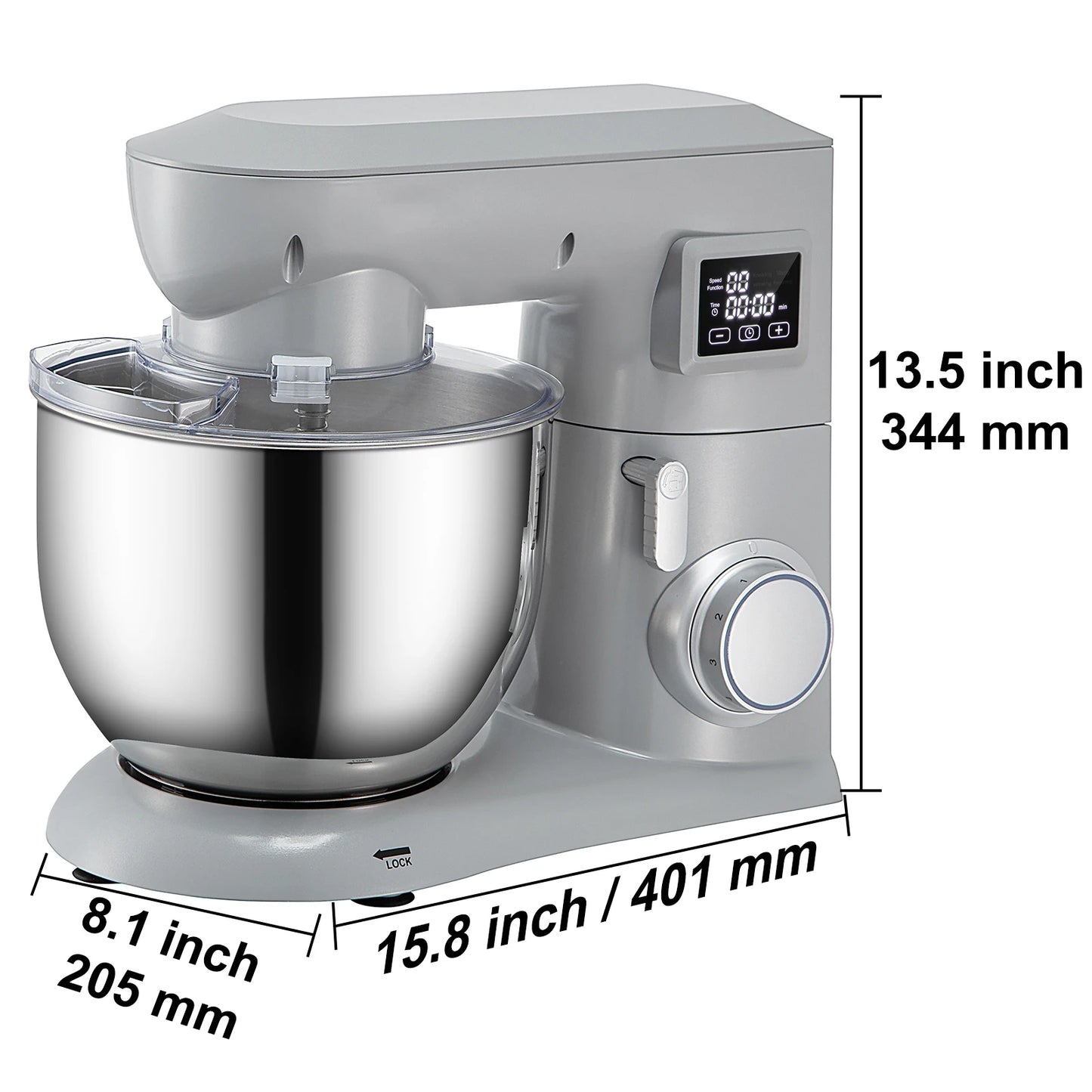 5 IN 1 Stand Mixer with 6 Speeds