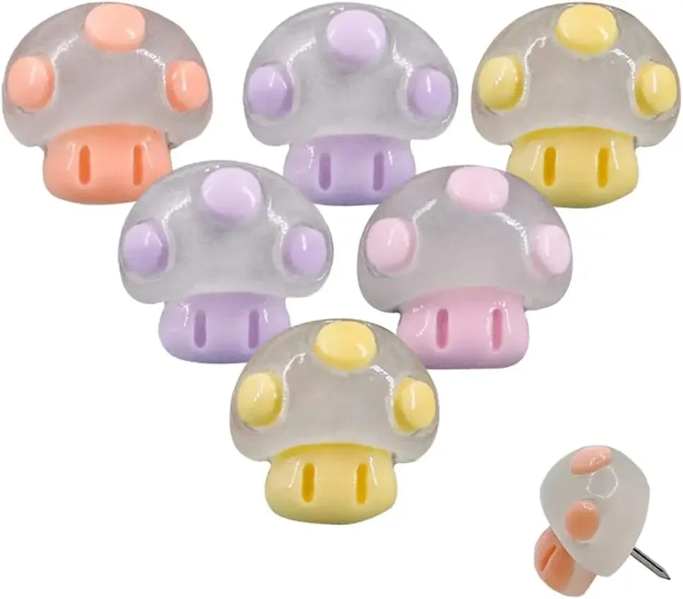 30 pcs Cartoon Push Pins for Cork Board