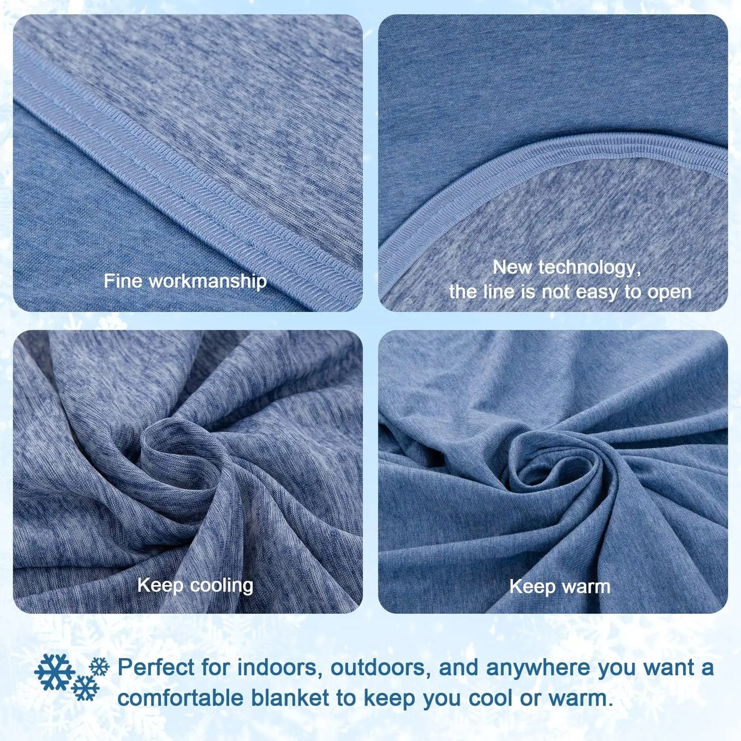 1PC Cooling Blanket for Hot Sleepers