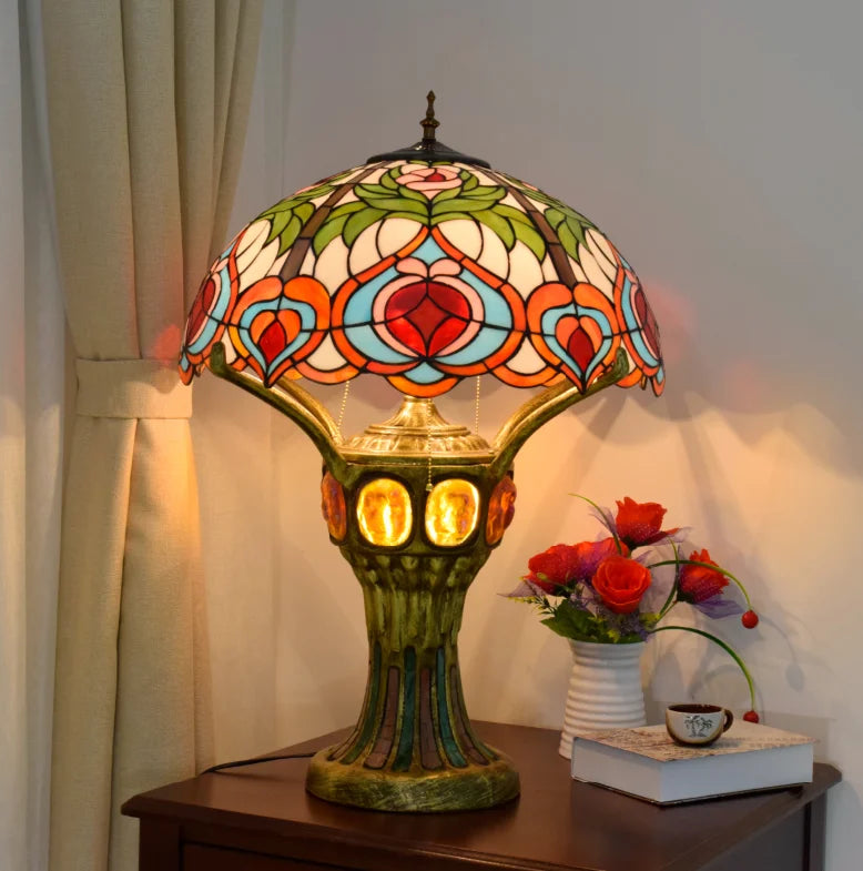 Tiffany Parrot Chandelier