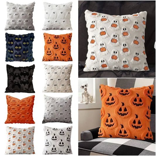 Halloween Ghost Pumpkin Pillowcase