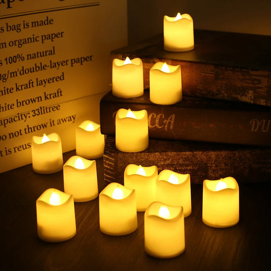 Candle Flameless Flickering LED Battery Operated