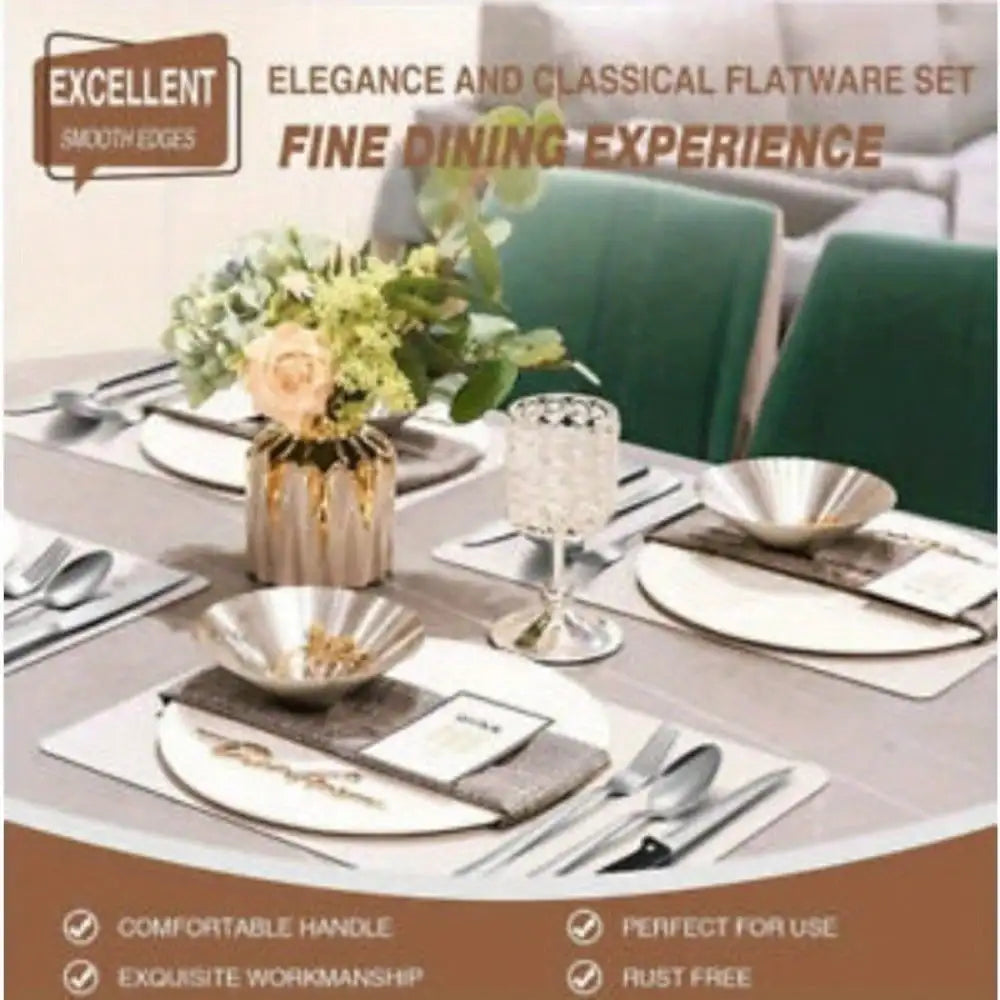 Silverware Set Stainless Steel