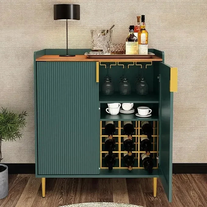 Sideboard Cabinet with Wine Rack & Drawers