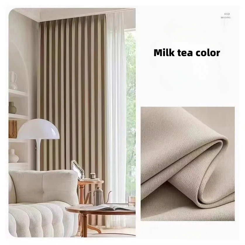 Blackout Curtains Linen Solid Color