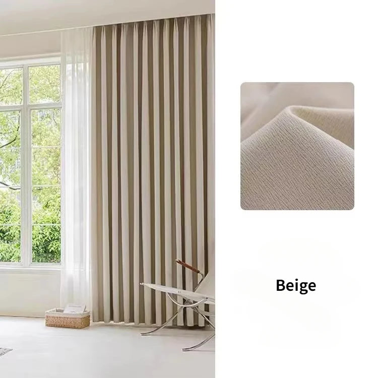 Blackout Curtains Linen Solid Color