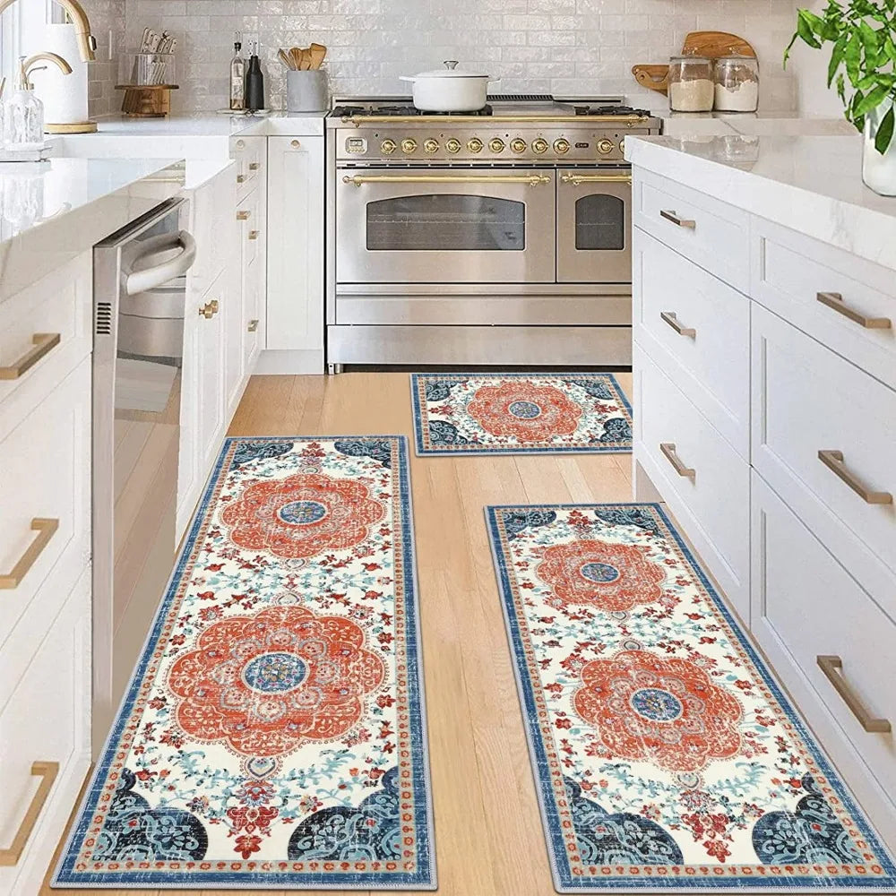 Rug set 3 pieces, washable