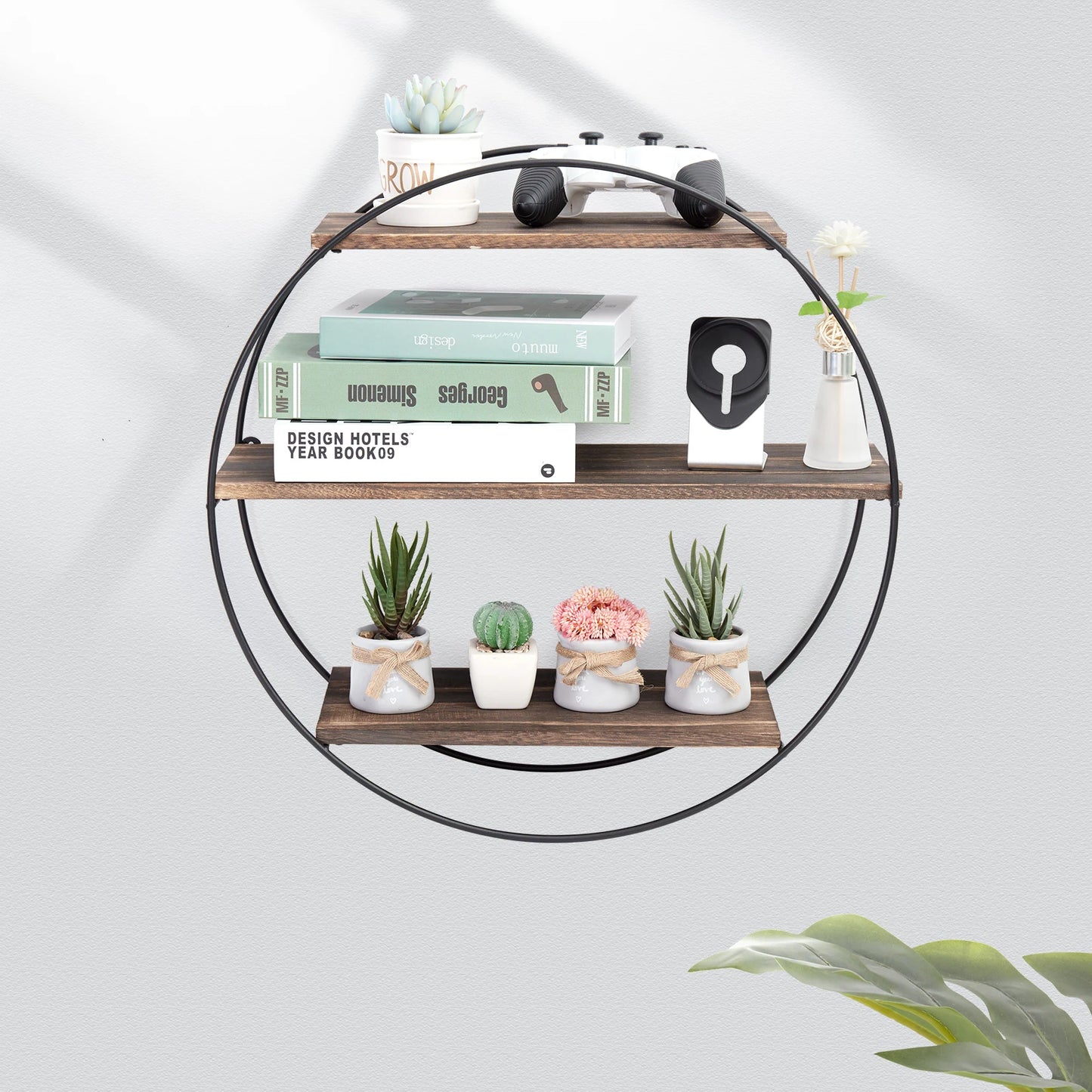 3 Tier Wall Hanging Shelf