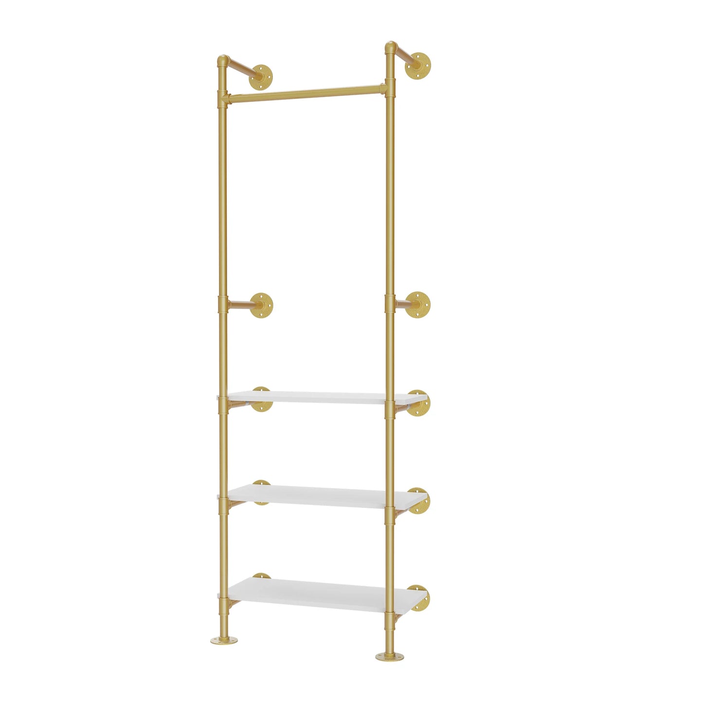 Industrial Pipe Clothing Rack