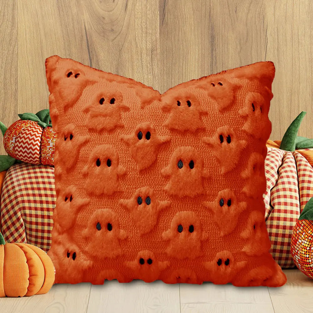 Halloween Ghost Pumpkin Pillowcase