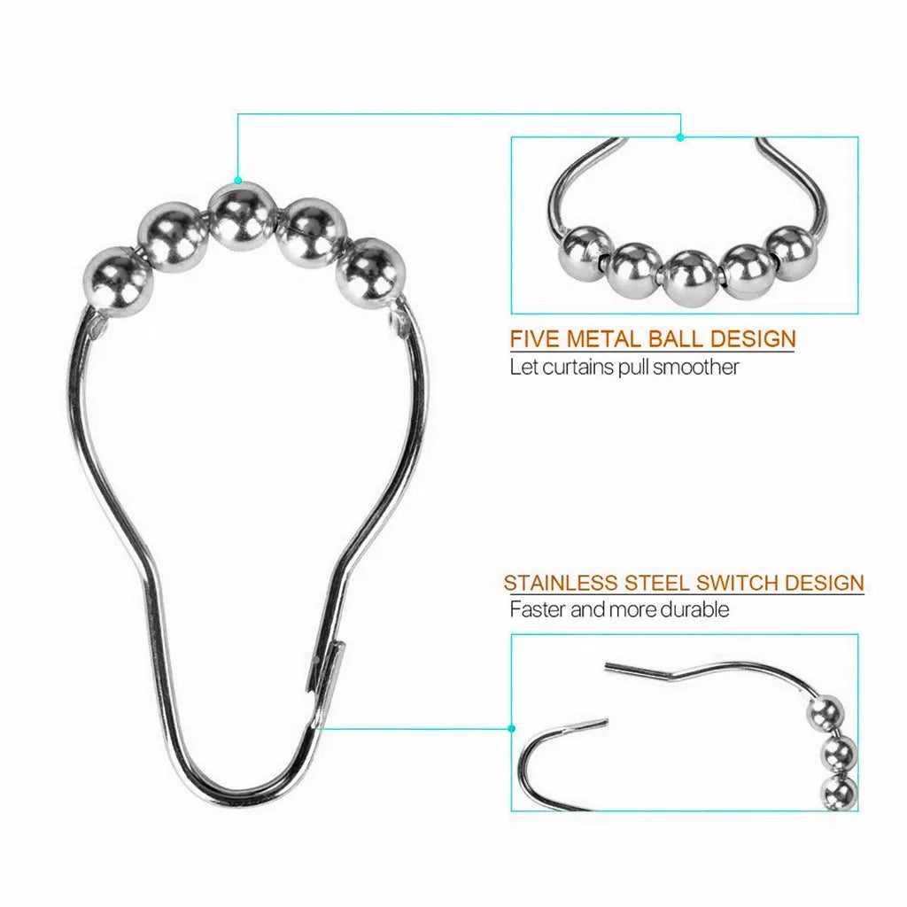 Shower Curtain Hook Rings