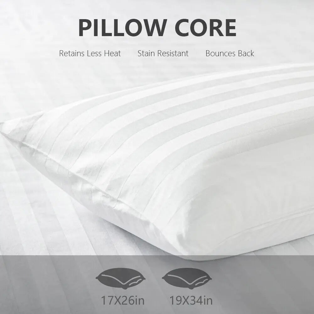 Set of 2 Bed Pillows Standard King