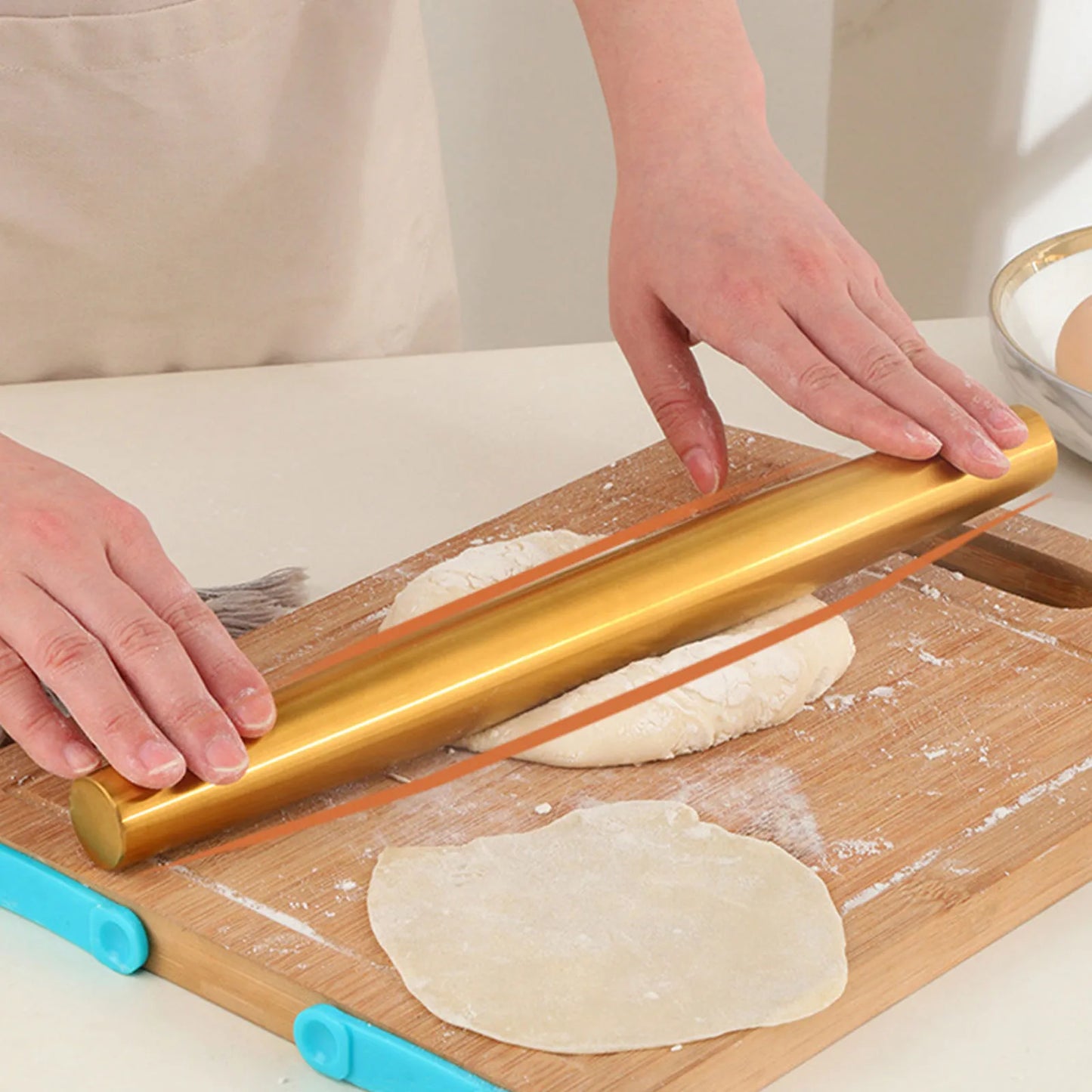 Stainless Steel Rolling Pin