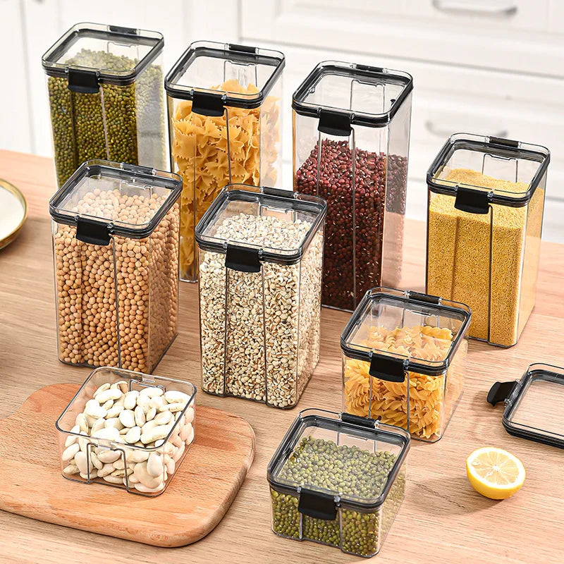 Sealed Kitchen Storage Jar Set