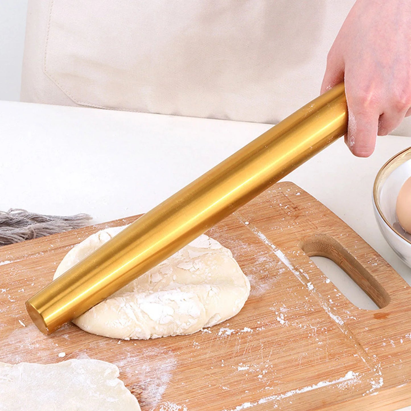 Stainless Steel Rolling Pin