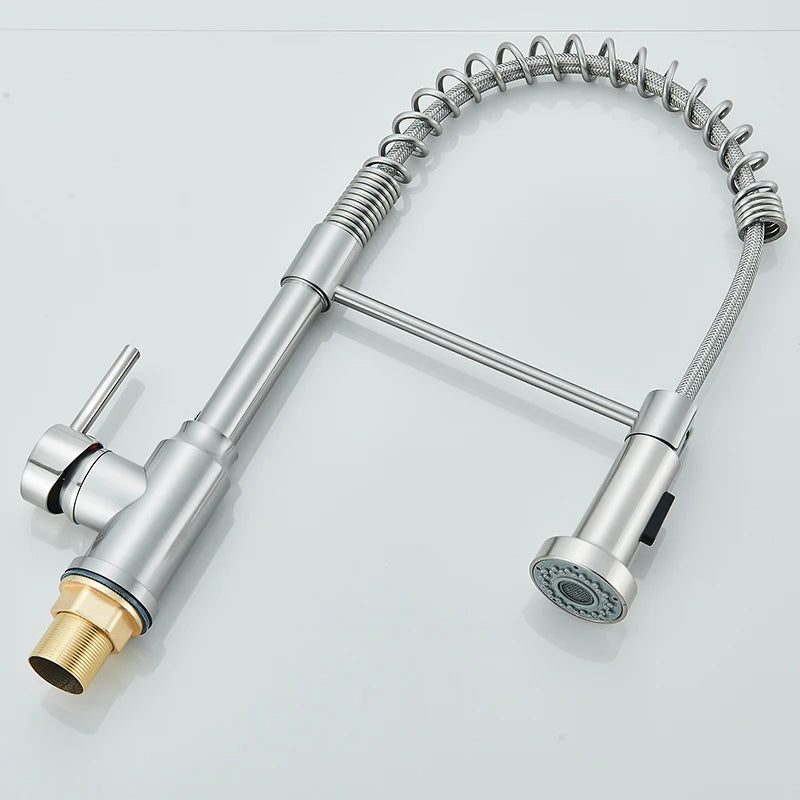 Pull Down Kitchen Faucet 360° Swivel Nozzle