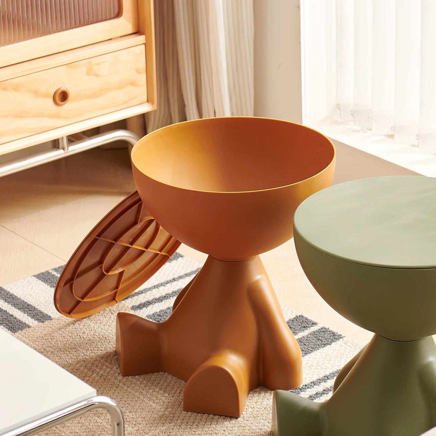 Small flat head coffee table