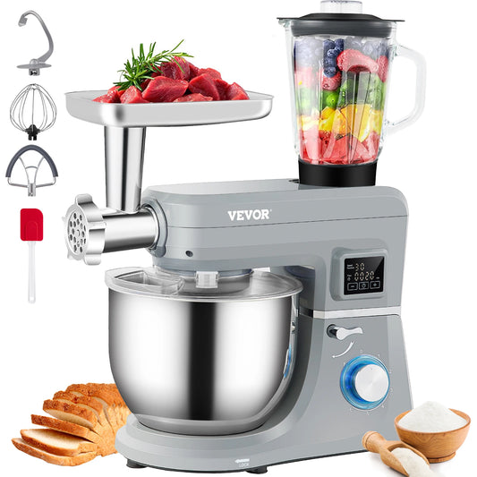 5 IN 1 Stand Mixer with 6 Speeds