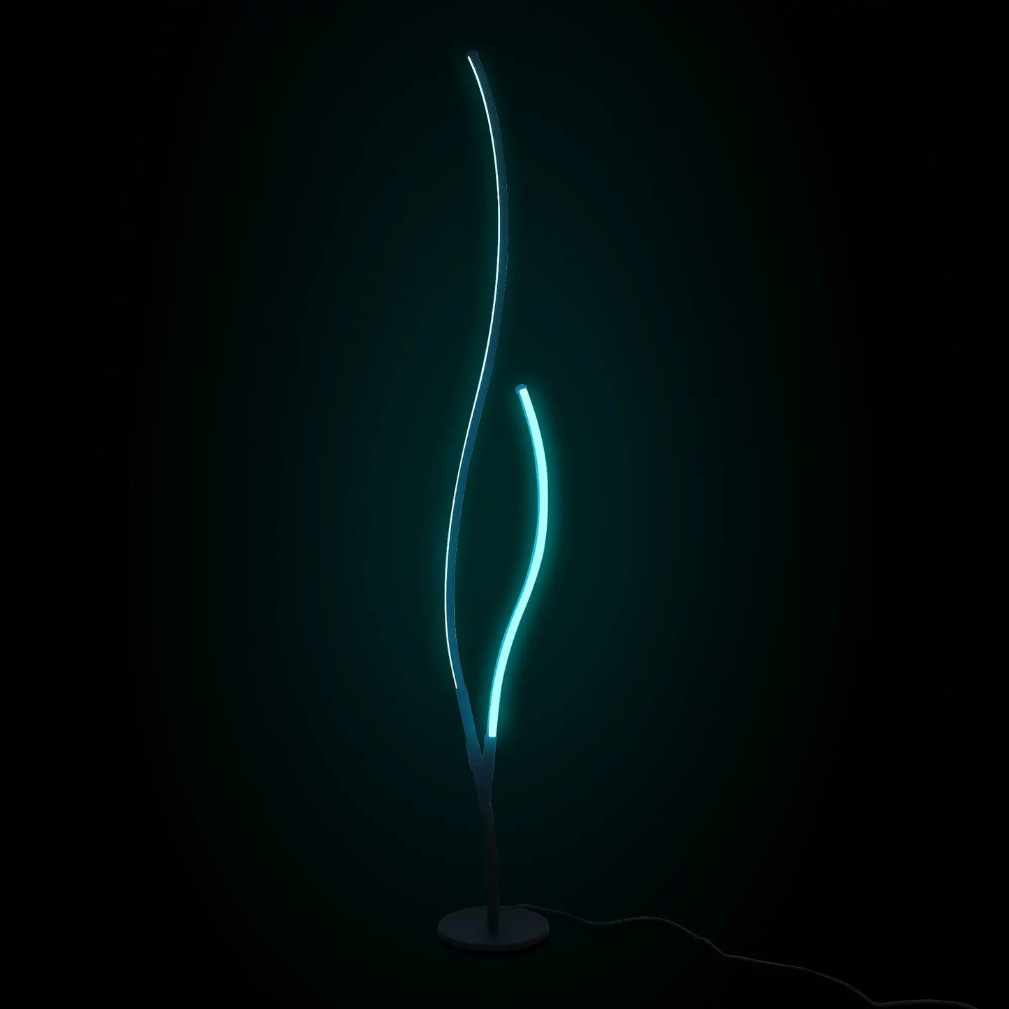 Spiral Floor Lamp, Dimmable LED