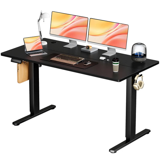 Computer Desk Electric Standing Height Adjustable 55x24 Inch