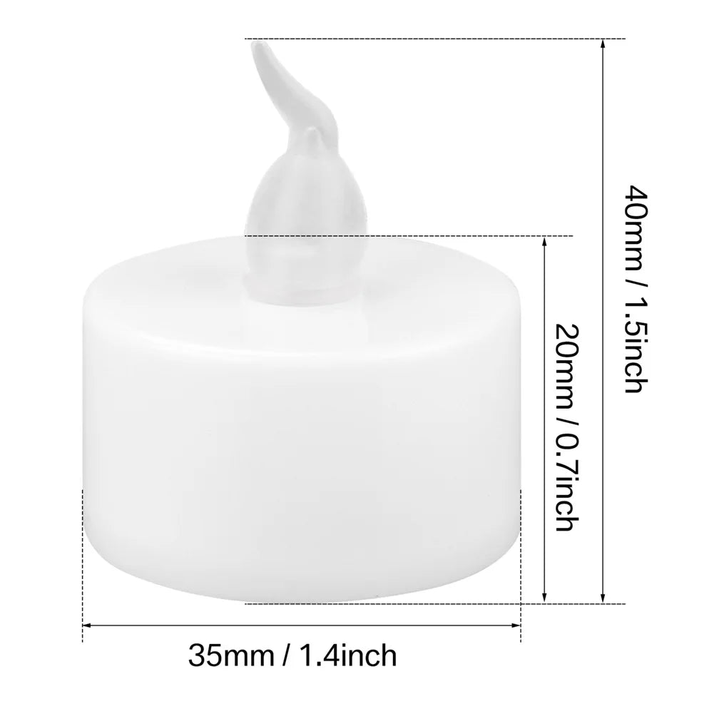 Candle Flameless Flickering LED Battery Operated