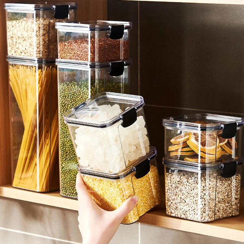 Sealed Kitchen Storage Jar Set