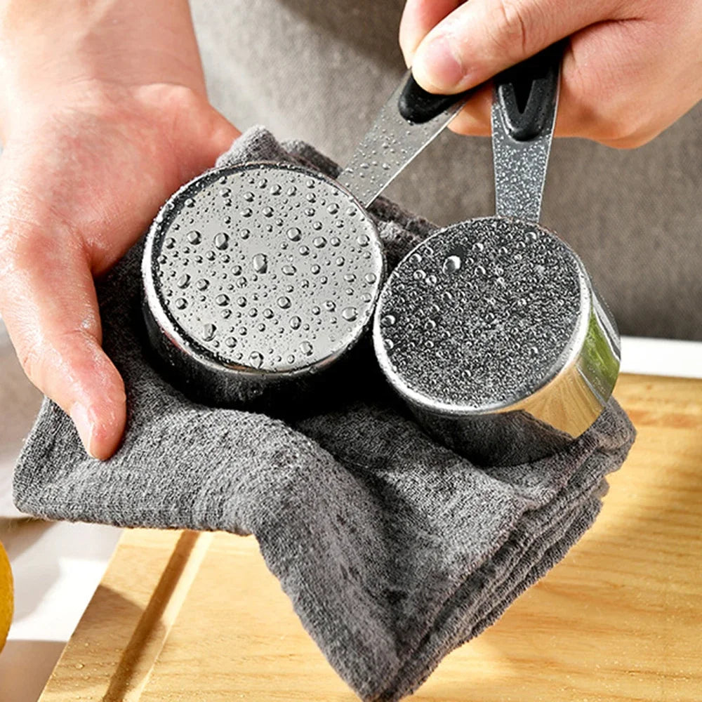 Stainless Steel Measuring Cups And Spoons