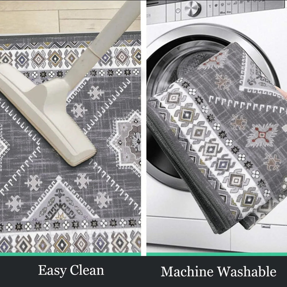 Rug set 3 pieces, washable