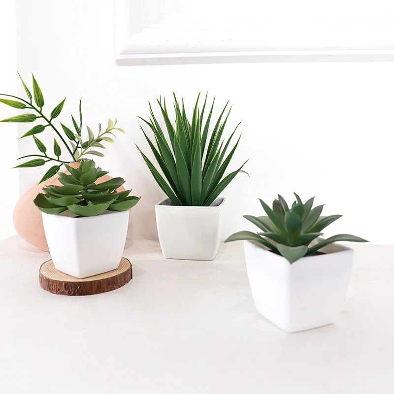1SET Simulation Mini Potted Plant