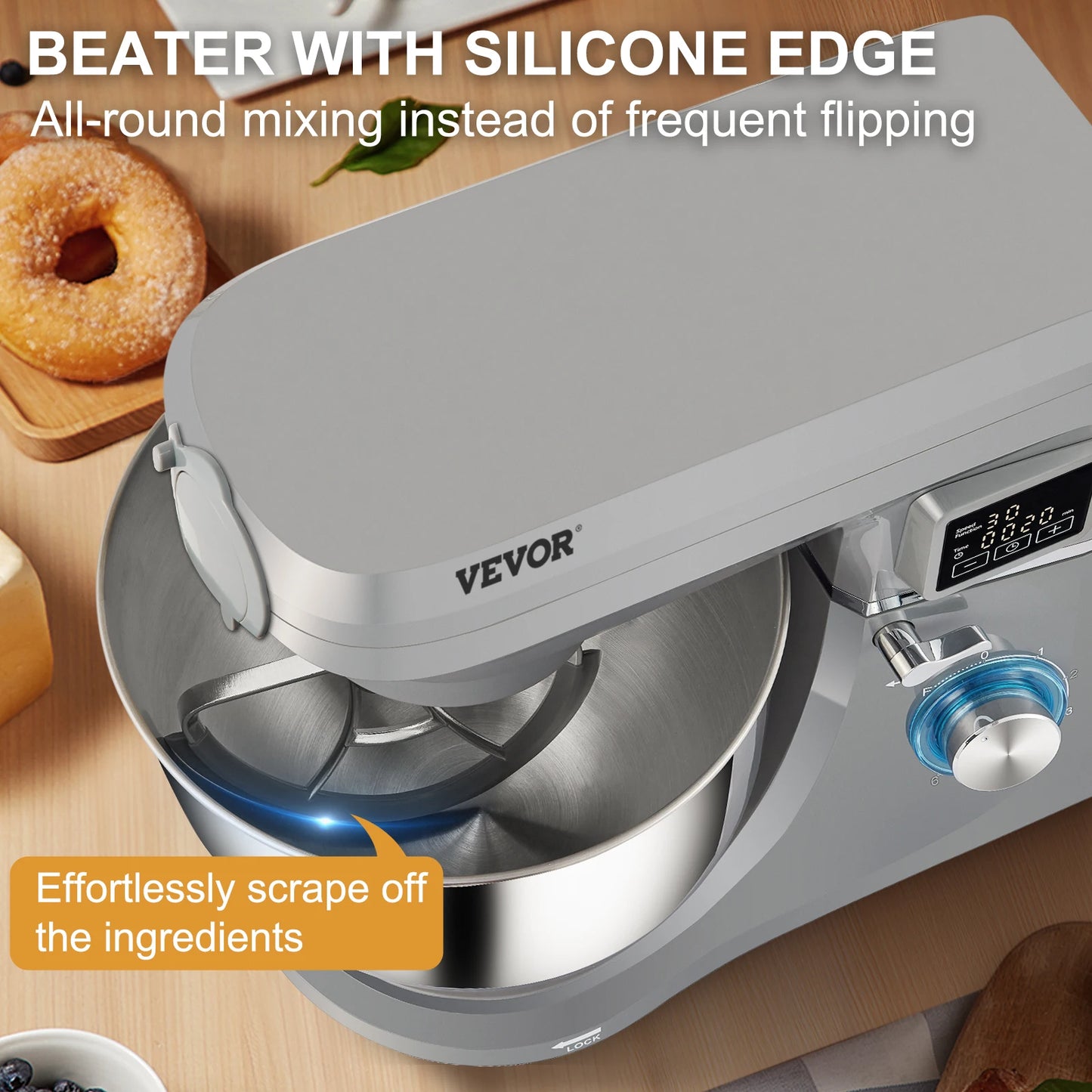 5 IN 1 Stand Mixer with 6 Speeds