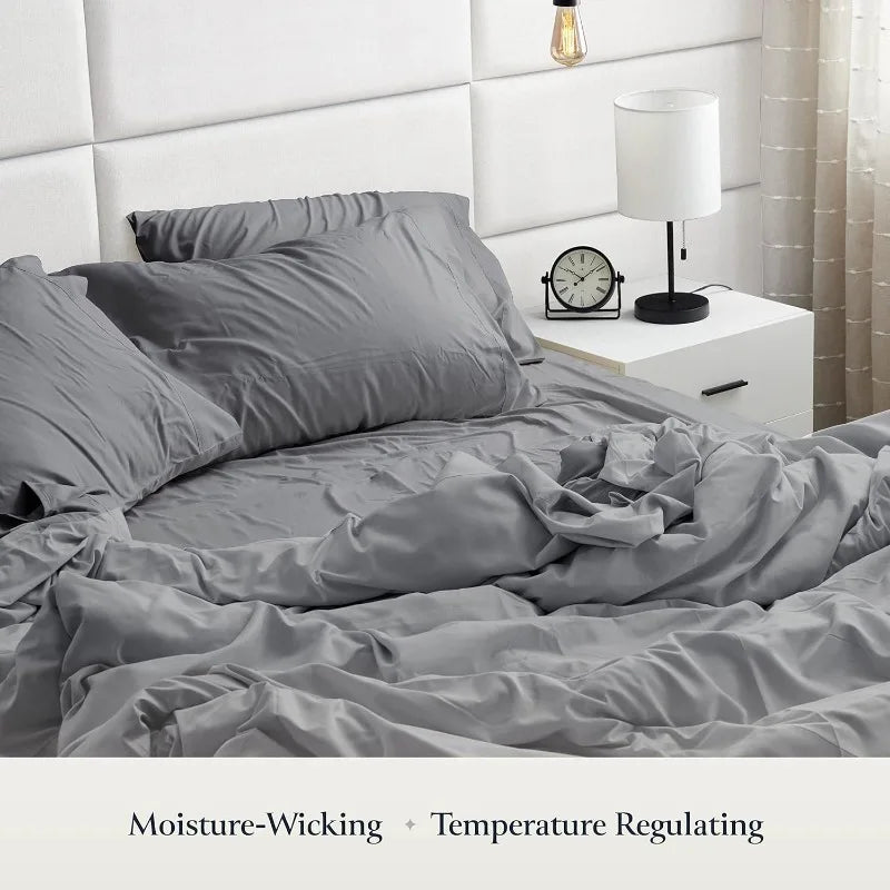 6 Piece Bed Sheets for Queen Size Bed