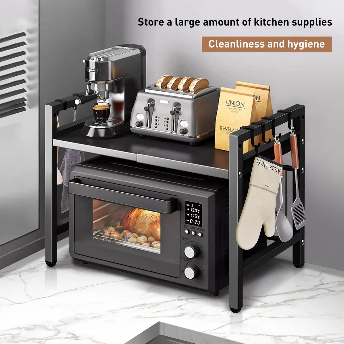 Countertop organizer 1pc Expandable 42-64cm , Moisture And Rust Proof