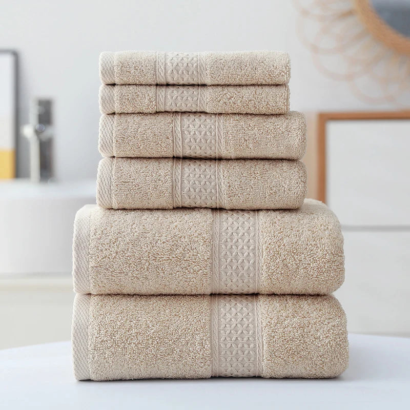3pc Luxurious Cotton Towel Set