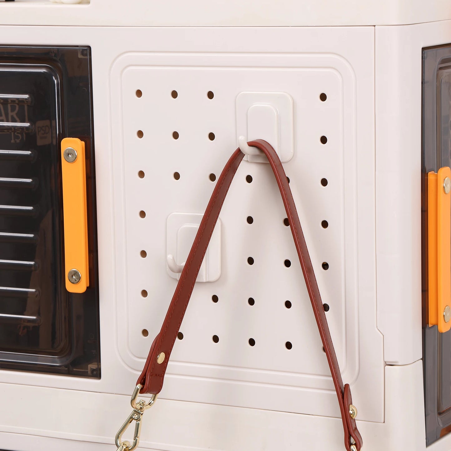 Stackable Collapsible Storage Bins with Wheels
