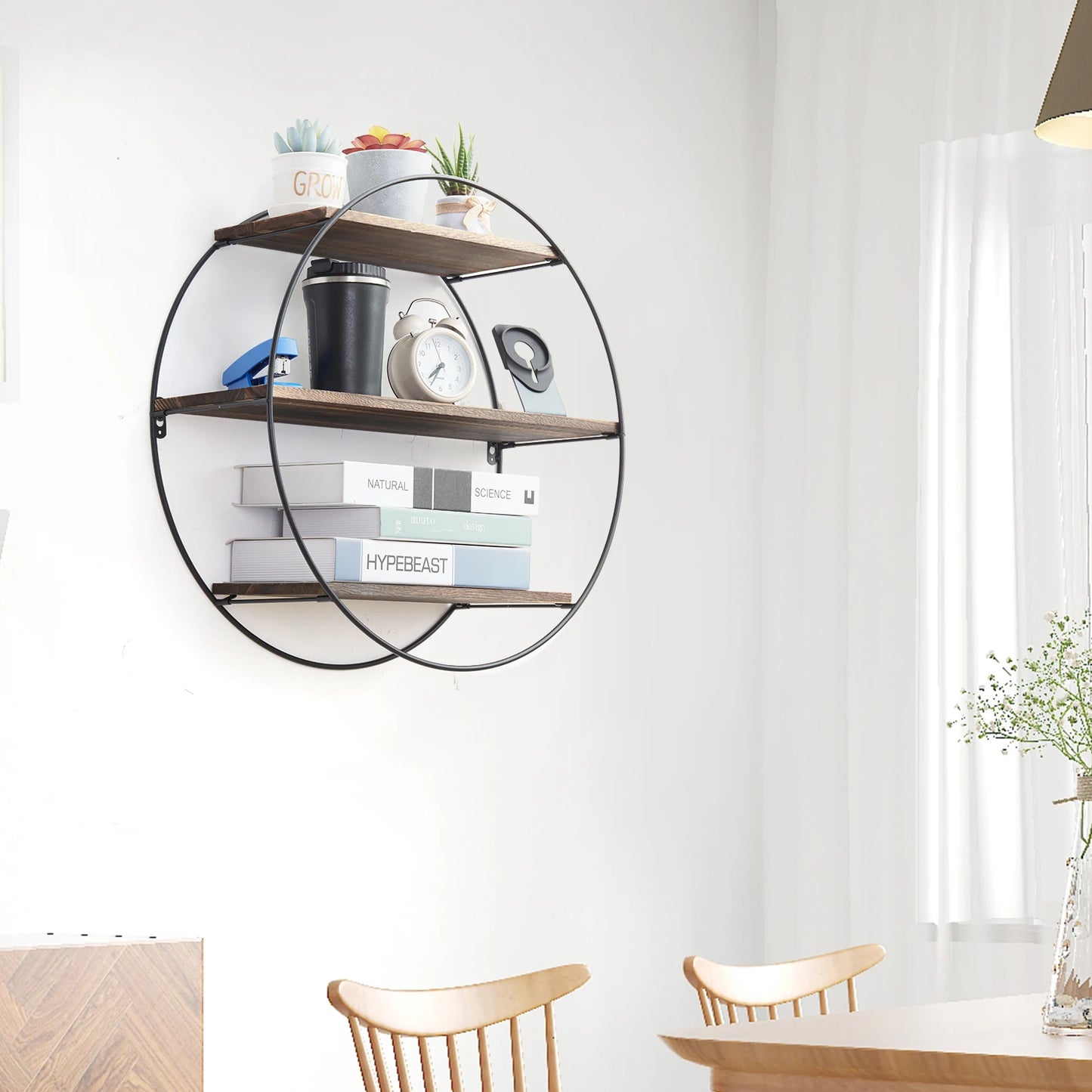 3 Tier Wall Hanging Shelf